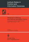 Buchcover Advances in Filtering and Optimal Stochastic Control