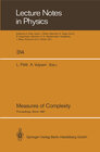 Buchcover Measures of Complexity