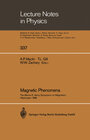 Buchcover Magnetic Phenomena