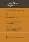 Buchcover Knowledge-Based Systems in Astronomy