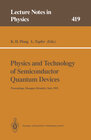 Buchcover Physics and Technology of Semiconductor Quantum Devices