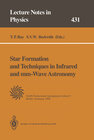 Buchcover Star Formation and Techniques in Infrared and mm-Wave Astronomy