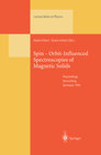 Buchcover Spin — Orbit-Influenced Spectroscopies of Magnetic Solids