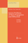 Buchcover Inverse Problems of Wave Propagation and Diffraction