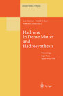 Buchcover Hadrons in Dense Matter and Hadrosynthesis