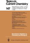 Buchcover Synchrotron Radiation in Chemistry and Biology II