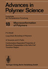 Buchcover Advances in Polymer Science