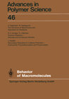 Buchcover Behavior of Macromolecules