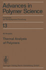 Buchcover Thermal Analysis of Polymers