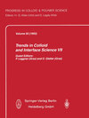 Buchcover Trends in Colloid and Interface Science VII