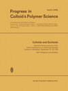 Buchcover Colloids and Surfaces