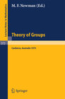 Buchcover Proceedings of the Second International Conference on the Theory of Groups