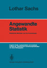 Buchcover Angewandte Statistik