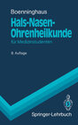 Buchcover Hals-Nasen-Ohrenheilkunde