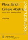 Buchcover Lineare Algebra