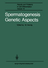 Buchcover Spermatogenesis Genetic Aspects