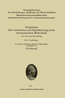 Buchcover Symposium über Automation und Digitalisierung in der Astronomischen Meßtechnik am 27. und 28. April 1962 in Tübingen