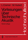 Buchcover Vorlesungen über Technische Akustik