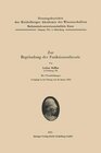 Buchcover Zur Begründung der Funktionentheorie