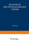 Buchcover Praktikum der physiologischen Chemie