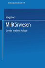 Buchcover Militärwesen