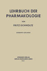 Buchcover Lehrbuch der Pharmakologie im Rahmen einer allgemeinen Krankheitslehre