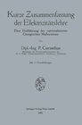 Buchcover Kurze Zusammenfassung der Elektrizitätslehre