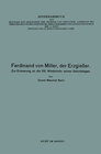 Buchcover Ferdinand von Miller, der Erzgießer