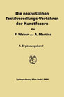 Buchcover Die neuzeitlichen Textilveredlungs-Verfahren der Kunstfasern