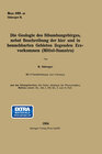 Buchcover Die Geologie Des Sibumungebirges, nebst Beschreibung der hier und in benachbarten Gebieten liegenden Erzvorkommen (Mitte