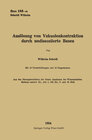 Buchcover Auslösung von Vakuolenkontraktion Durch Undissoziierte Basen