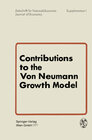 Buchcover Contributions to the Von Neumann Growth Model