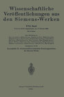 Buchcover Wissenschaftliche Veröffentlichungen aus den Siemens-Werken