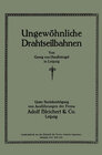 Buchcover Ungewöhnliche Drahtseilbahnen