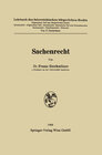 Buchcover Sachenrecht