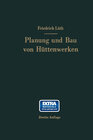 Buchcover Planung und Bau von Hüttenwerken