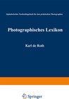 Buchcover Photographisches Lexikon