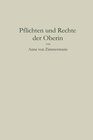 Buchcover Pflichten und Rechte der Oberin