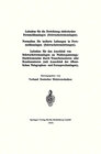 Buchcover Leitsätze für die Errichtung elektrischer Fernmeldeanlagen (Schwachstromanlagen)