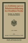 Buchcover Leitfaden zur Arbeiterversicherung des Deutschen Reichs