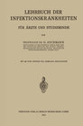 Buchcover Lehrbuch der Infektionskrankheiten f. Aerzte u. Studierende