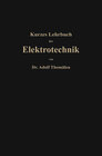 Buchcover Kurzes Lehrbuch der Elektrotechnik