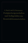 Buchcover Festigkeitseigenschaften und Gefügebilder der Konstruktionsmaterialien