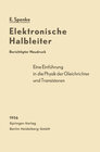 Buchcover Elektronische Halbleiter