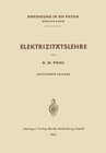 Buchcover Elektrizitätslehre