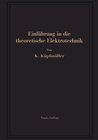 Buchcover Einführung in die theoretische Elektrotechnik