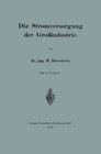 Buchcover Die Stromversorgung der Großindustrie