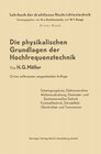 Buchcover Die Physikalischen Grundlagen der Hochfrequenztechnik