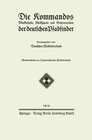 Buchcover Die Kommandos Winkbefehle, Pfeifsignale und Geheimzeichen der deutschen Pfadfinder