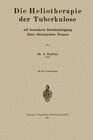 Buchcover Die Heliotherapie der Tuberkulose